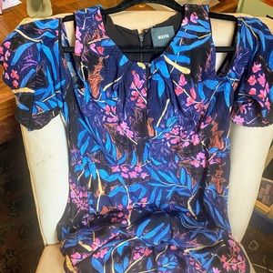 Anthropologie Maeve Cold Shoulder Dress